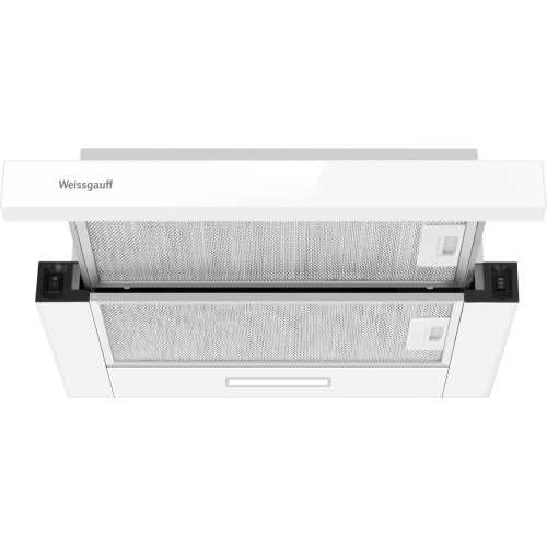 Встраиваемая вытяжка Weissgauff TEL 500 White Glass купить в Москве и Санкт-Петербурге