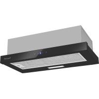 Встраиваемая вытяжка Weissgauff TEL 600 2M Touch Black Glass