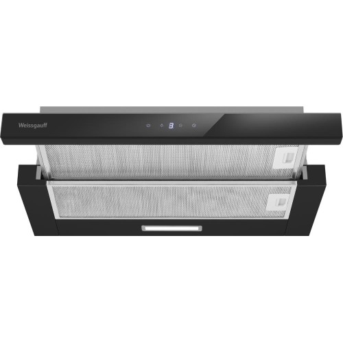 Встраиваемая вытяжка Weissgauff TEL 600 2M Touch Black Glass купить в Москве и Санкт-Петербурге