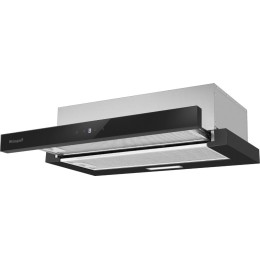 Встраиваемая вытяжка Weissgauff TEL 600 2M Touch Black Glass