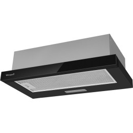 Встраиваемая вытяжка Weissgauff TEL 600 Black Glass