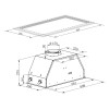Встраиваемая вытяжка Zigmund Shtain K 019.7 W