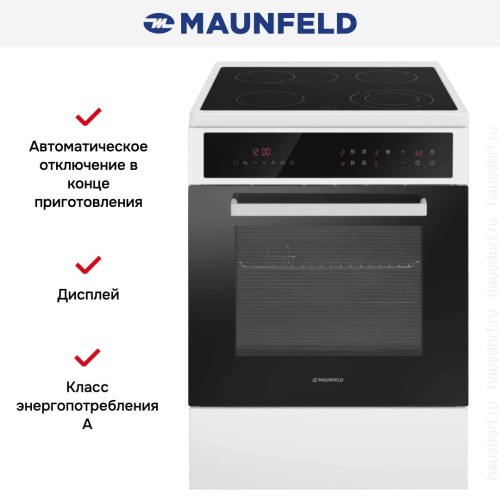 Электрическая плита Maunfeld MEC611CW10TD купить в Москве и Санкт-Петербурге