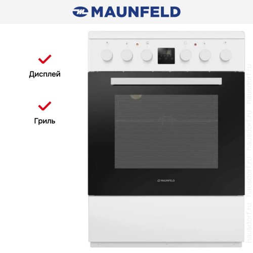 Электрическая плита Maunfeld MEC67CW08TD купить в Москве и Санкт-Петербурге