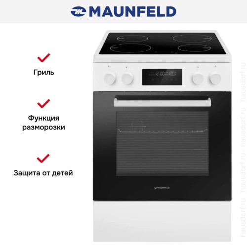 Электрическая плита Maunfeld MIC611W01TD купить в Москве и Санкт-Петербурге