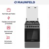 Газовая плита Maunfeld MGC50GCGR08D купить в Москве и Санкт-Петербурге