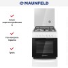 Комбинированная плита Maunfeld MGC60ECW04 купить в Москве и Санкт-Петербурге