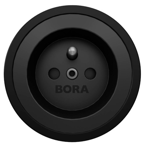 Розетка тип E All Black BORA USTEAB купить в Москве и Санкт-Петербурге