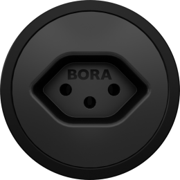 Розетка тип J All Black BORA USTJAB