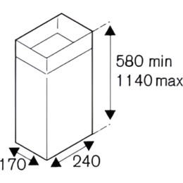 Декоративный кожух Bertazzoni 901281