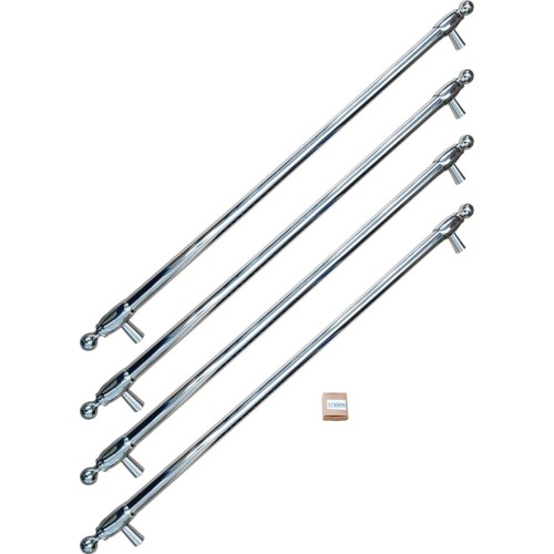 Комплект ручек для холодильника Bertazzoni Heritage 901250