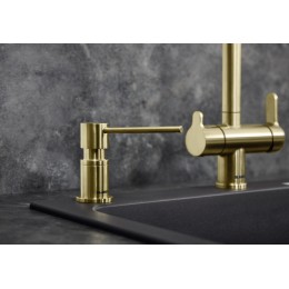 Дозатор для жидкого мыла Blanco Lato 527721 сатиновая платина