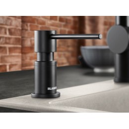 Дозатор для жидкого мыла Blanco Lato 525789 черный матовый