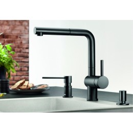 Дозатор для жидкого мыла Blanco Lato 525789 черный матовый