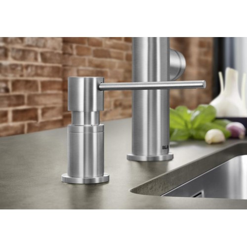 Дозатор для жидкого мыла Blanco Lato хром 525808