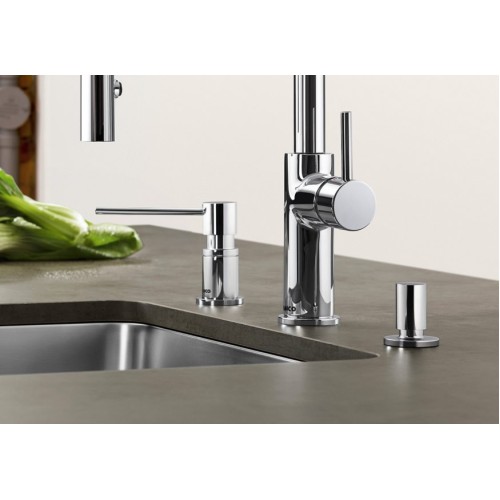 Дозатор для жидкого мыла Blanco Lato хром 525808