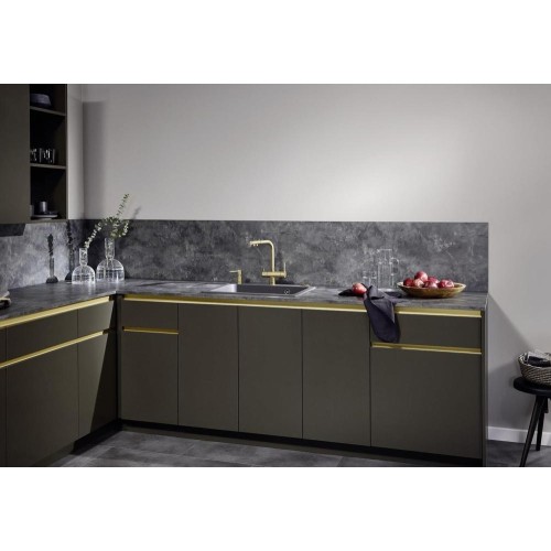 Дозатор для жидкого мыла Blanco Lato сатин темная сталь 527743