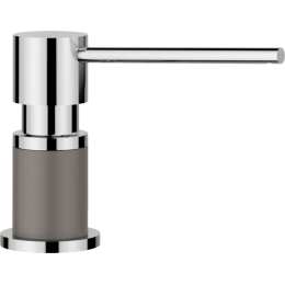 Дозатор для жидкого мыла Blanco Lato Silgranit вулкан серый 526954