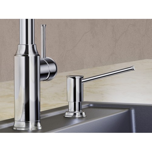 Дозатор для жидкого мыла Blanco LIVIA 521291 хром купить в Москве и Санкт-Петербурге