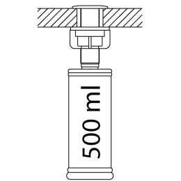 Дозатор для жидкого мыла Blanco LIVIA 521293 манган