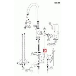Монтажный набор Blanco Mila S 122661