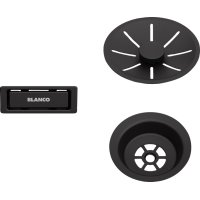 Набор декоративных элементов Blanco C-overflow и InFino® черный матовый одна чаша 239975