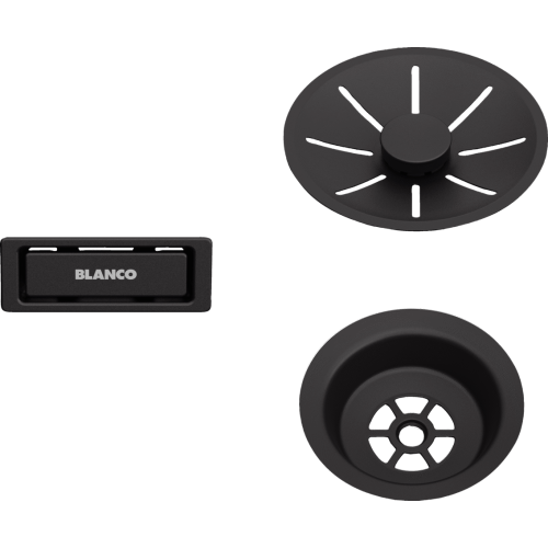 Набор декоративных элементов Blanco C-overflow и InFino® черный матовый одна чаша 239975 купить в Москве и Санкт-Петербурге