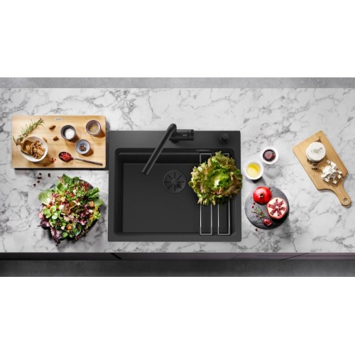 Набор декоративных элементов Blanco C-overflow и InFino® черный матовый одна чаша 239975 купить в Москве и Санкт-Петербурге