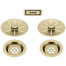 Набор декоративных элементов Blanco C-overflow и InFino® Satin Gold (две чаши) 203477