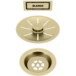 Набор декоративных элементов C-overflow и InFino® Satin Gold (одна чаша) Blanco 203476