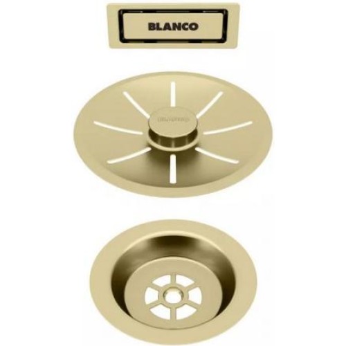 Набор декоративных элементов C-overflow и InFino® Satin Gold (одна чаша) Blanco 203476 купить в Москве и Санкт-Петербурге