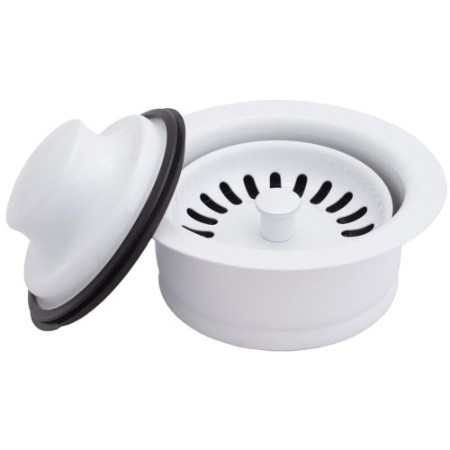 Металлическая горловина с ситечком для вставки Bone Crusher LB9143+LB9138 белый