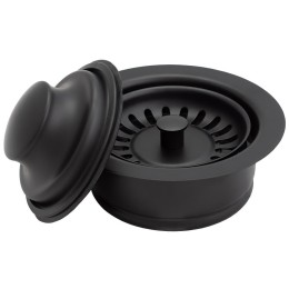 Металлическая горловина с ситечком для вставки Bone Crusher LB9143+LB9138 черный