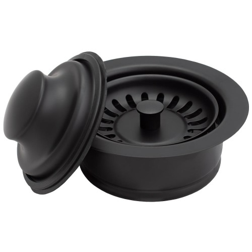 Металлическая горловина с ситечком для вставки Bone Crusher LB9143+LB9138 черный