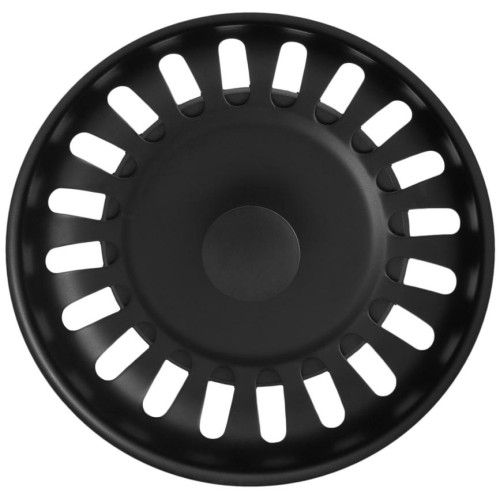 Металлическая горловина с ситечком для вставки Bone Crusher LB9143+LB9138 черный