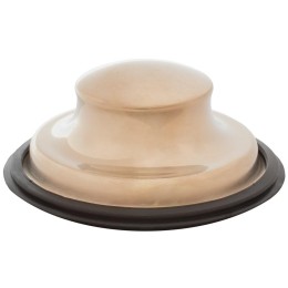 Металлическая горловина с ситечком для вставки Bone Crusher LB9143+LB9138 матовое золото