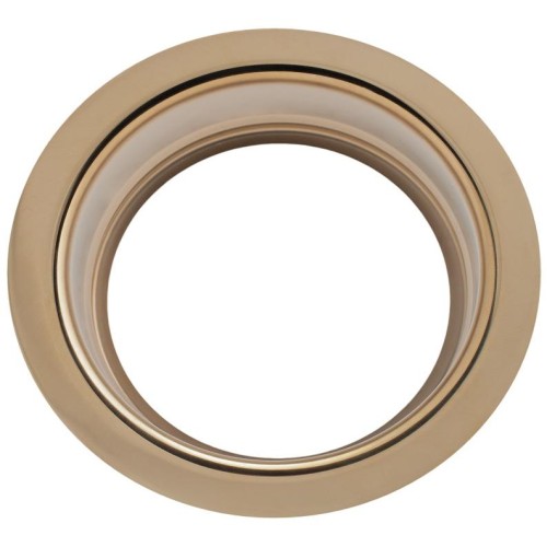 Металлическая горловина с ситечком для вставки Bone Crusher LB9143+LB9138 матовое золото