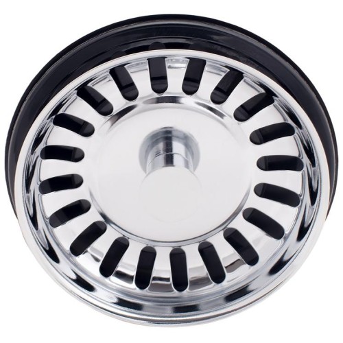 Металлическое ситечко для вставки в горловину Bone Crusher LB9143-CP хром