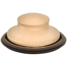 Металлическая горловина с ситечком для вставки Bone Crusher LB9143+LB9138 глянцевое золото