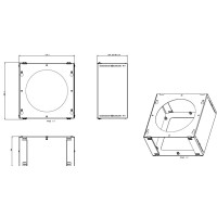 Комплект потолочного крепления Elica KIT01600