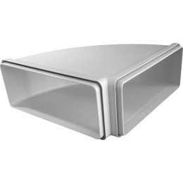 Воздуховод горизонтальный угловой Faber CRO90 220х90мм