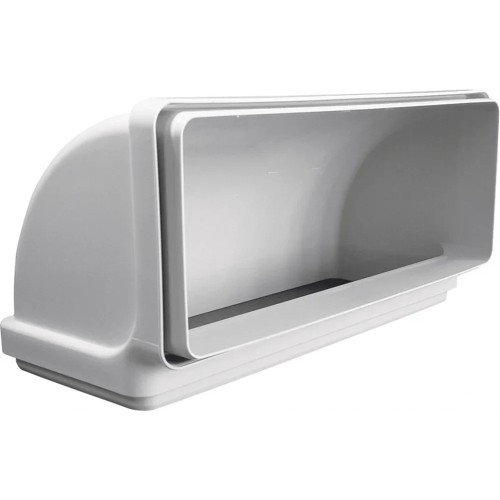 Воздуховод вертикальный угловой Faber CRV90 220х90мм