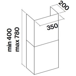 Дополнительный воздуховод Falmec KCQAN.00#B
