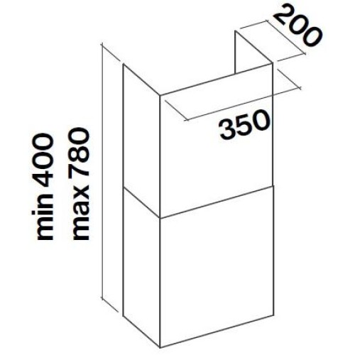 Дополнительный воздуховод Falmec KCQAN.00#B