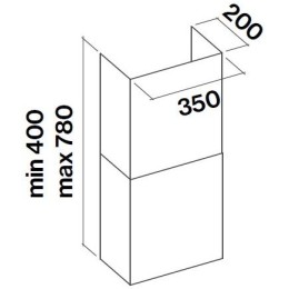 Дополнительный воздуховод Falmec KCQAN.00#N