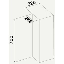 Комплект для удлинения Falmec KACL.1027#HF