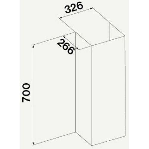 Комплект для удлинения Falmec KACL.1027#HF