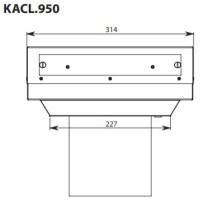 Угольно-цеолитный фильтр Falmec KACL.950 Угольно-цеолитный фильтр Falmec KACL.950