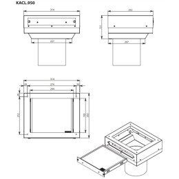 Угольно-цеолитный фильтр Falmec KACL.950