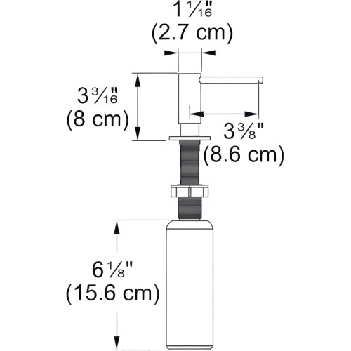 Дозатор для мыла Franke Atlas 112.0681.200